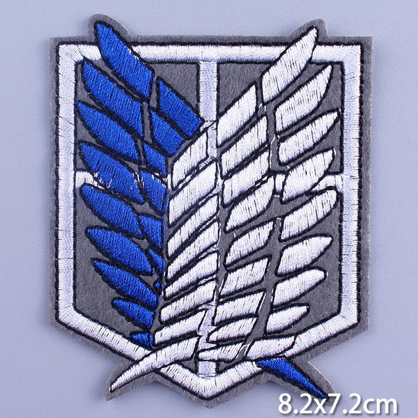 Attack on Titan Thermoadhesive Embroidered Patches - Wings Of Freedom