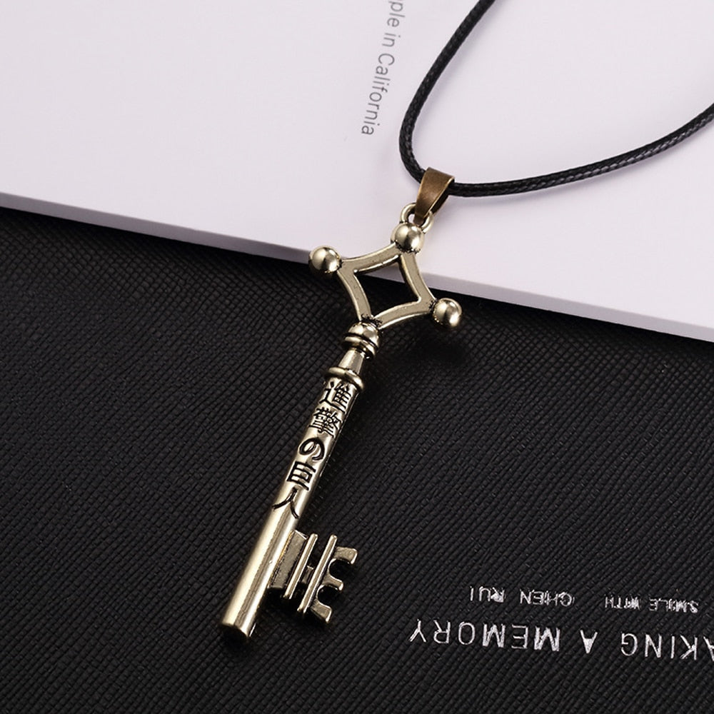 Attack On Titan - Gold / Silver Key Necklace – AnimePond