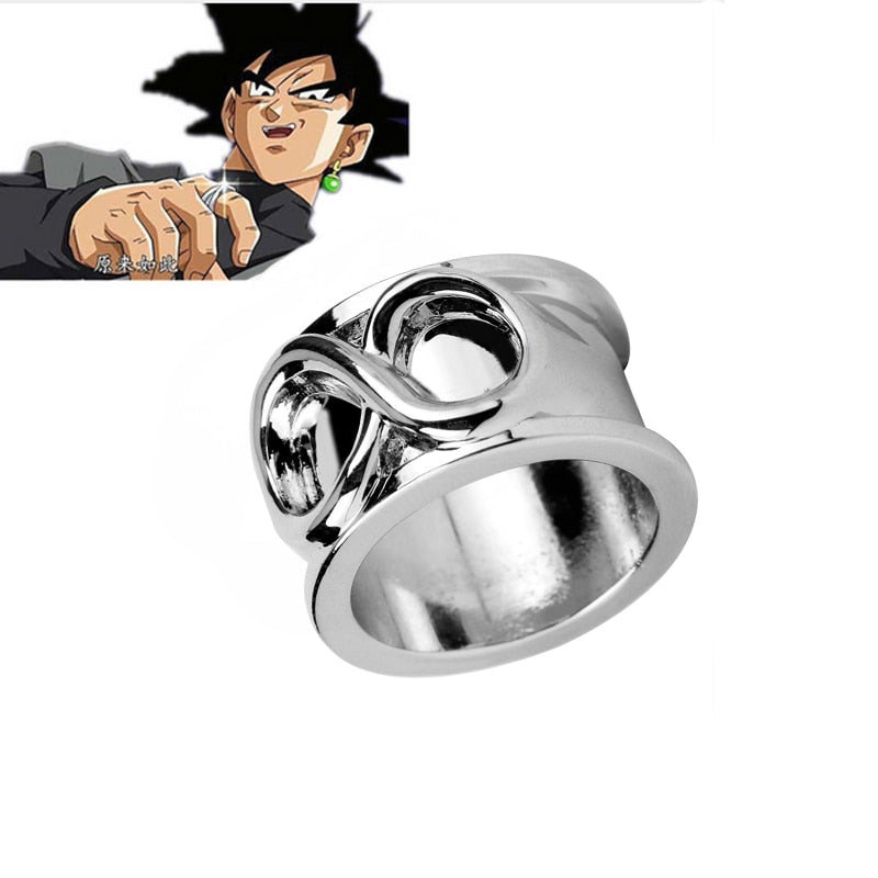 Dragon Ball Z Silver Ring Goku