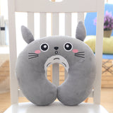 Totoro Pillow Set - Travel Neck Pillow + Office Waist Pillow - AnimePond