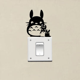 Totoro Mom And Totoro Baby Switch Sticker - AnimePond