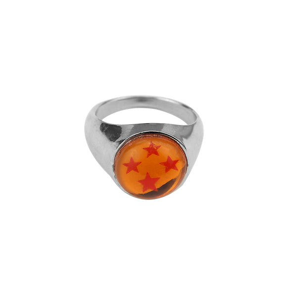 Dragon Ball Z Rings - 4 Star Dragon Balls Ring Cosplay - AnimePond