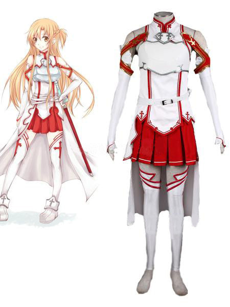 Sword Art Online Asuna Cosplay Costume - AnimePond