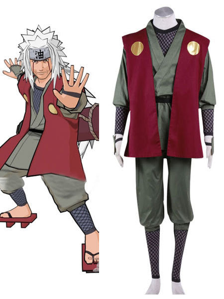 Naruto Cosplay Costume: Jiraiya Cosplay Costume - AnimePond