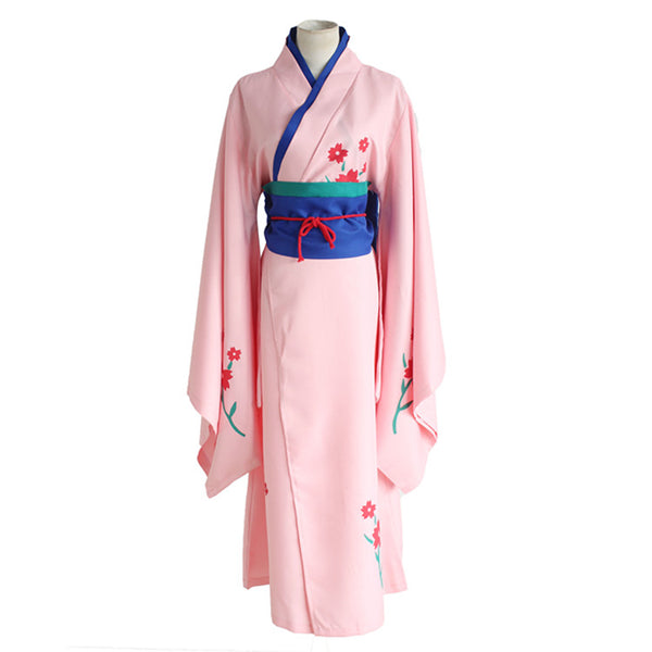 Gintama Cosplay - Shimura Tae (Kimono + Girdle + Lumbar Pad +  Waist Rope) - AnimePond